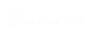 Logo Eumarco-ícone e nome.