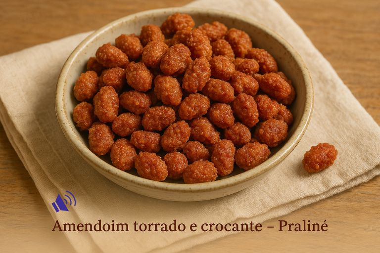 Amendoim torrado praliné