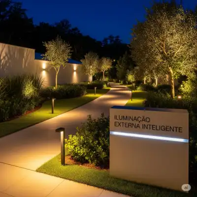 Iluminação externa inteligente