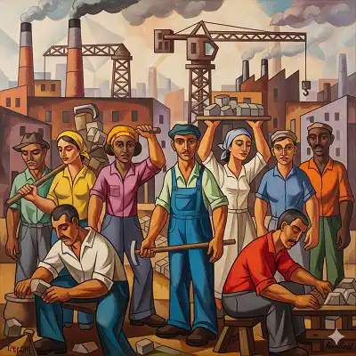 Tarsila do Amaral, obra da fase Operários.