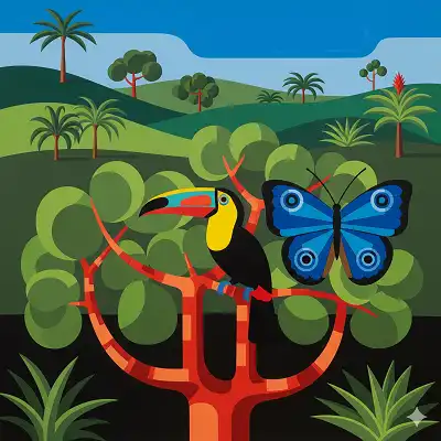 Tarsila do amaral, obra da fase pau-brasil