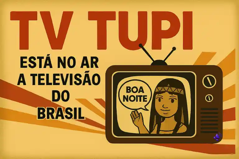 TV Tupi: Está no Ar a Televisão do Brasil.